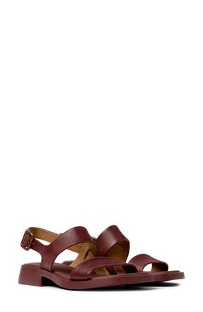 Camper Dana Sandal in Burgundy at Nordstrom, Size 36