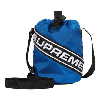 SUPREME FW23 Small Cinch Pouch Blue SUP-FW23-0824