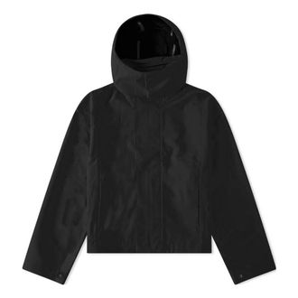 Nike x MMW Crossover Solid Color Zipper Casual Hooded Jacket Black DD9429-010