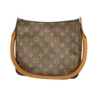 Louis Vuitton Pre-owned Shoulder Bags, female, Brown, Size: ONE SIZE Pre-owned Vintage Canvas Shoulder Bag