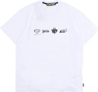 Iuter Timeless Tee - Heren - T-shirts - Wit - XL - Katoen - Tops