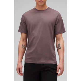 Reigning Champ Solotex Mesh Tiebreak Performance T-Shirt in Mauve at Nordstrom Rack, Size Large