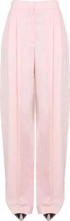 Alexander McQueen Pink Relaxed Pleated Pants