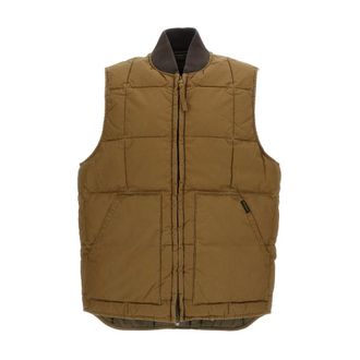 Filson Jassen, Heren, Bruin, L, Katoen, Katoenen Gevoerde Vest