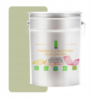OEM Pintura De Silicona Para Fachadas, Verde Pistacho Claro, 10 L