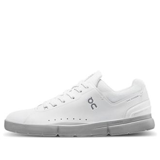 On Running x Roger Federer THE ROGER Advantage White Alloy Grey 48.98185