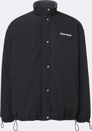 Miu Miu Logo technical jacket