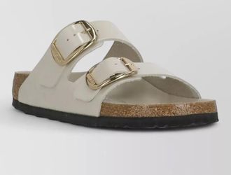 Birkenstock leather flat sandals