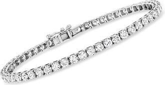 Ross-Simons 7.00- Lab-Grown Diamond Tennis Bracelet in 14kt White Gold