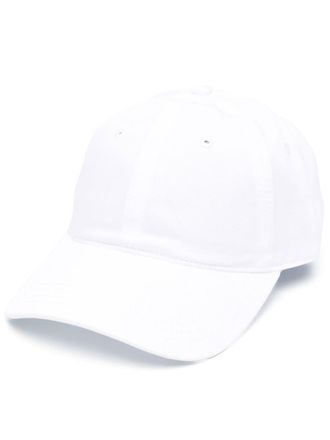 Lacoste solid-color baseball cap - unisex - Cotton - One Size - White