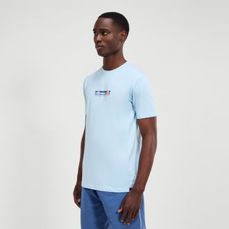 Ellesse T-Shirt ELLESSE OFFREDIAN TEE, Herren, Gr. XXL, blau (light blau), Obermaterial: 100% Baumwolle, Rundhals, Shirts T-Shirt, f&uuml;r sportliche Aktivit&auml;ten,