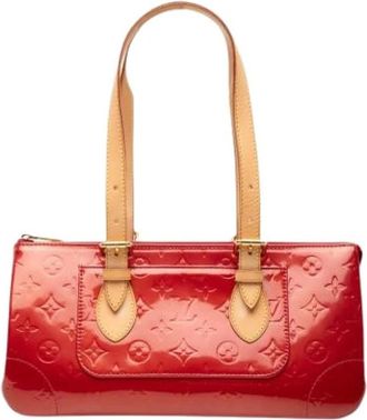 Louis Vuitton Pre-owned Rosewood Schoudertas - Dames - Vintage Schoudertas - Rood - ONE Size - Leer - Vintage