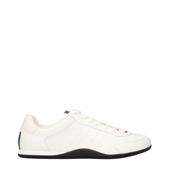 Gucci Herens Sneakers wit leer