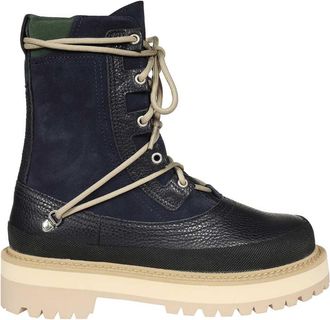 Reese Cooper Leather Lace-up Boots