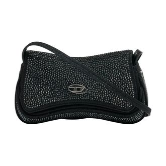 Diesel Tassen, Dames, Zwart, ONE Size, Polyester, Play Crossbody XS