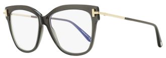 Tom Ford TF5704B Blue Block Optical Eyeglasses - Gray