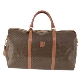 Celine Pre-owned Weekend Bags, female, Brown, Size: ONE SIZE Pre-owned Vintage Weekend Bag
