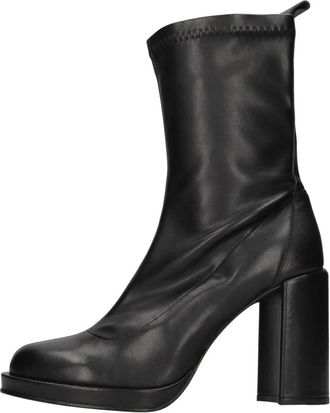 Pixy Pixy - Enkelboot - Dames - Schoenen - Zwart - Maat: 40 EU Leer