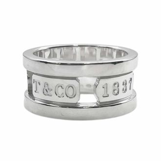 Tiffany & Co. Silver Silver 925 Band Ring (Pre-Owned)