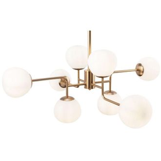Maytoni Erich L&aacute;mpara De Techo Globe Lat&oacute;n, 8 Luces, E14