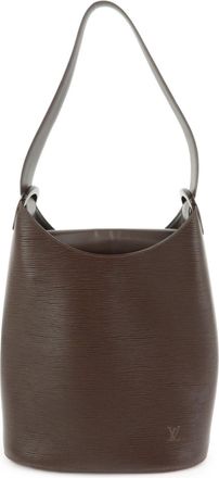 Louis Vuitton Verseau Epi Leather Brown Leather Handbag (Pre-Owned)