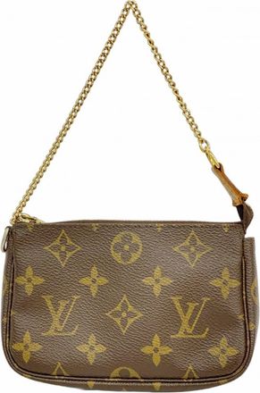 Louis Vuitton Brown Pouch (Pre-Owned)