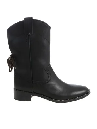 See By Chloé Annika black ankle boots