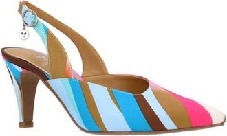 J. Rene&eacute; Matina Slingback Pump in Pink/Blue/Cream at Nordstrom, Size 10.5