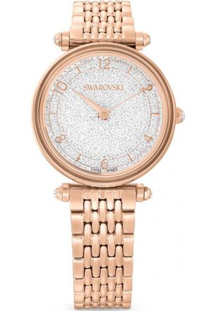 Swarovski Womens 5656911 Ladies Crystalline Watch - Rose Gold - One Size