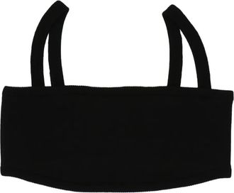 Max Mara Top a fascia in cashmere - Nero