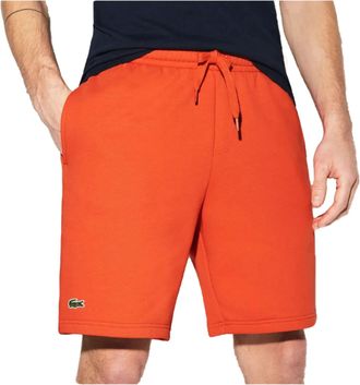 Lacoste Sports Fleece Shorts Mandarin Tree Orange GH2136-51-NPB Mens