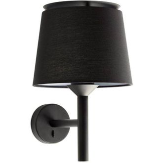 Faro Barcelona Savoy Lampada Da Parete nera/nera