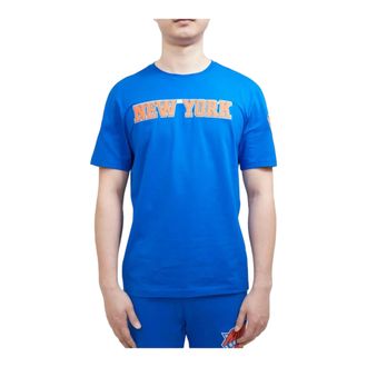Pro Standard Pro Standard New York Knicks Classic Chenille T-Shirt in Blue Men