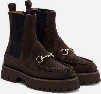 Gucci Stivaletti Sylke in suede