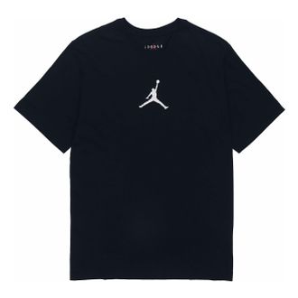 Nike Jordan Air Jordan Jumpman Dfct Ss Crew Round-neck Short-sleeve Tee Men Black CW5191-010