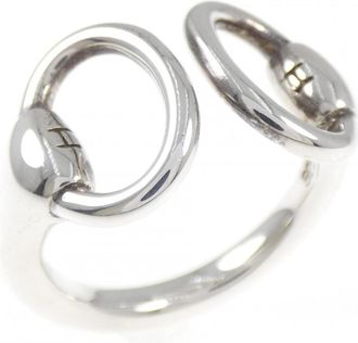 Herm&egrave;s Silver 925 Band Ring (Pre-Owned)
