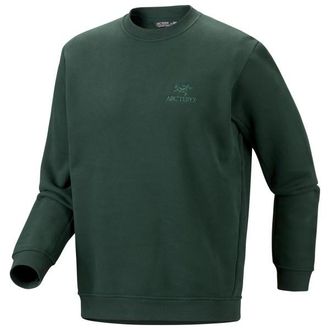 Arc'teryx Emblem Fleece Crew Pullover f&uuml;r Herren | gr&uuml;n