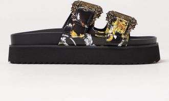 Versace Jeans Couture Sandalo Baroque Versace Jeans Couture in pelle sintetica stampata