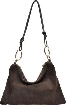 Luisa Vannini Bordeauxrood Rundleer Tas