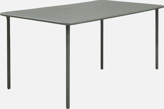 Sweeek Mesa De Jard&iacute;n Bistr&oacute; De Acero, 6-8 Plazas, 160cm