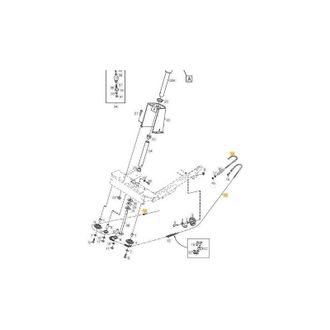 OEM Cable De Direccion Villa Pres/roy Original Stiga - 1134-9085-01