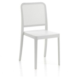 Oresteluchetta Oresteluchetta - Set 4 sedie da interno / esterno minot white