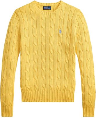 Ralph Lauren Mujer, Jerseys, Amarillo, Talla: M