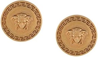 Versace Tribute Medusa Oorbellen - Dames - Oorbellen - Geel - ONE Size - Accessoires