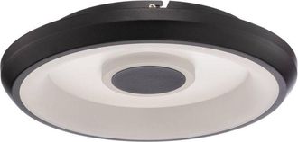 Lindby Lynden En Negro De Pl&aacute;stico - Lindby