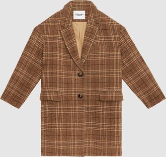 Isabel Marant Manteau Limiza Caramel