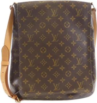 Louis Vuitton Pre-owned Cross Body Bags, female, Brown, Size: ONE SIZE Pre-owned Canvas louis-vuitton-bags