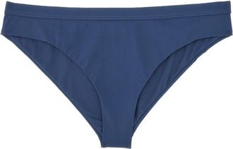 Jil Sander Blue Solid Bikini Bottom Swimwear