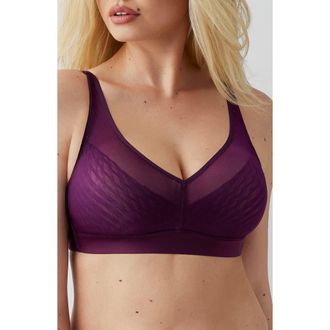 Wacoal Elevated Allure Wireless Bra in Winter Bloom at Nordstrom Rack, Size 40Ddd