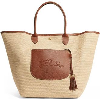 Longchamp Large Le Pliage Basket Bag